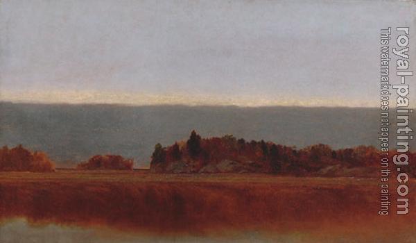 John Frederick Kensett : Salt Meadow In October
